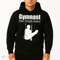 Gymnast Power Strength Fearless Hoodie thumb 2