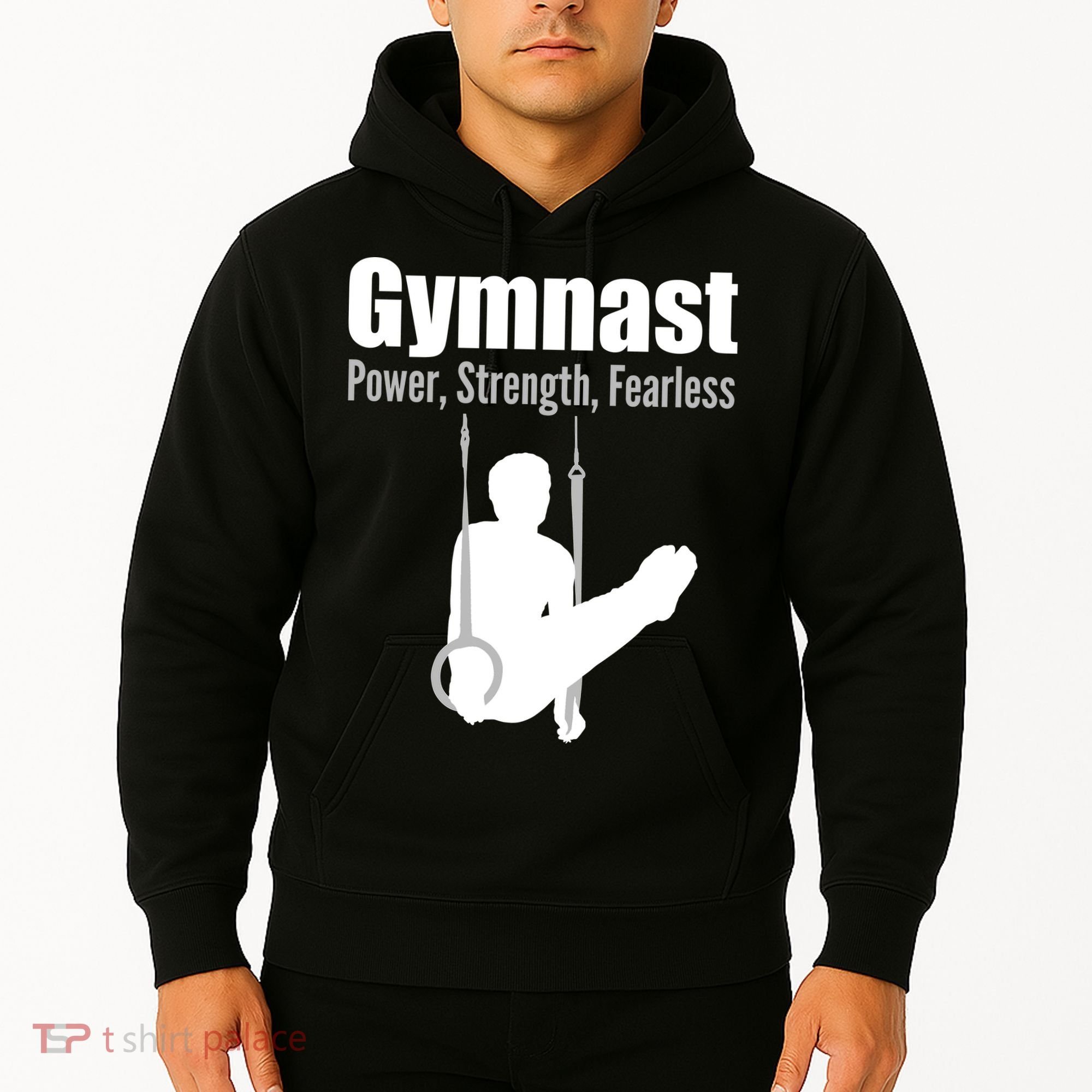 Gymnast Power Strength Fearless Hoodie