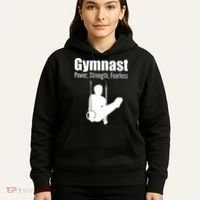 Gymnast Power Strength Fearless Hoodie thumb 5