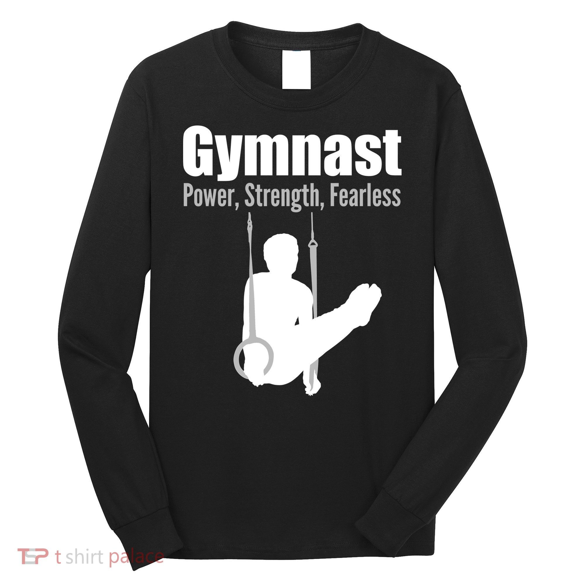 Gymnast Power Strength Fearless Long Sleeve Shirt