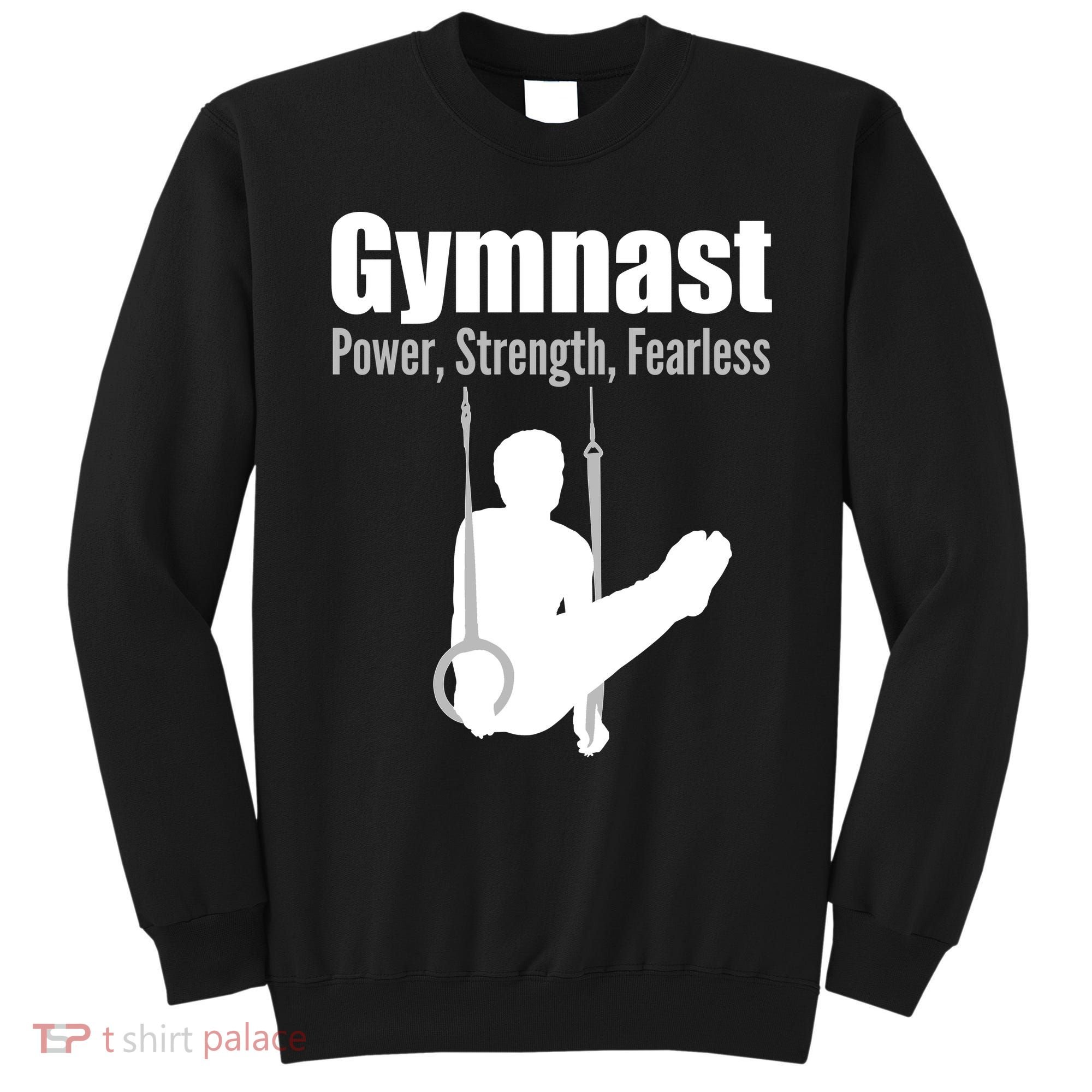 Gymnast Power Strength Fearless Sweatshirt