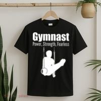 Gymnast Power Strength Fearless T-Shirt thumb 2