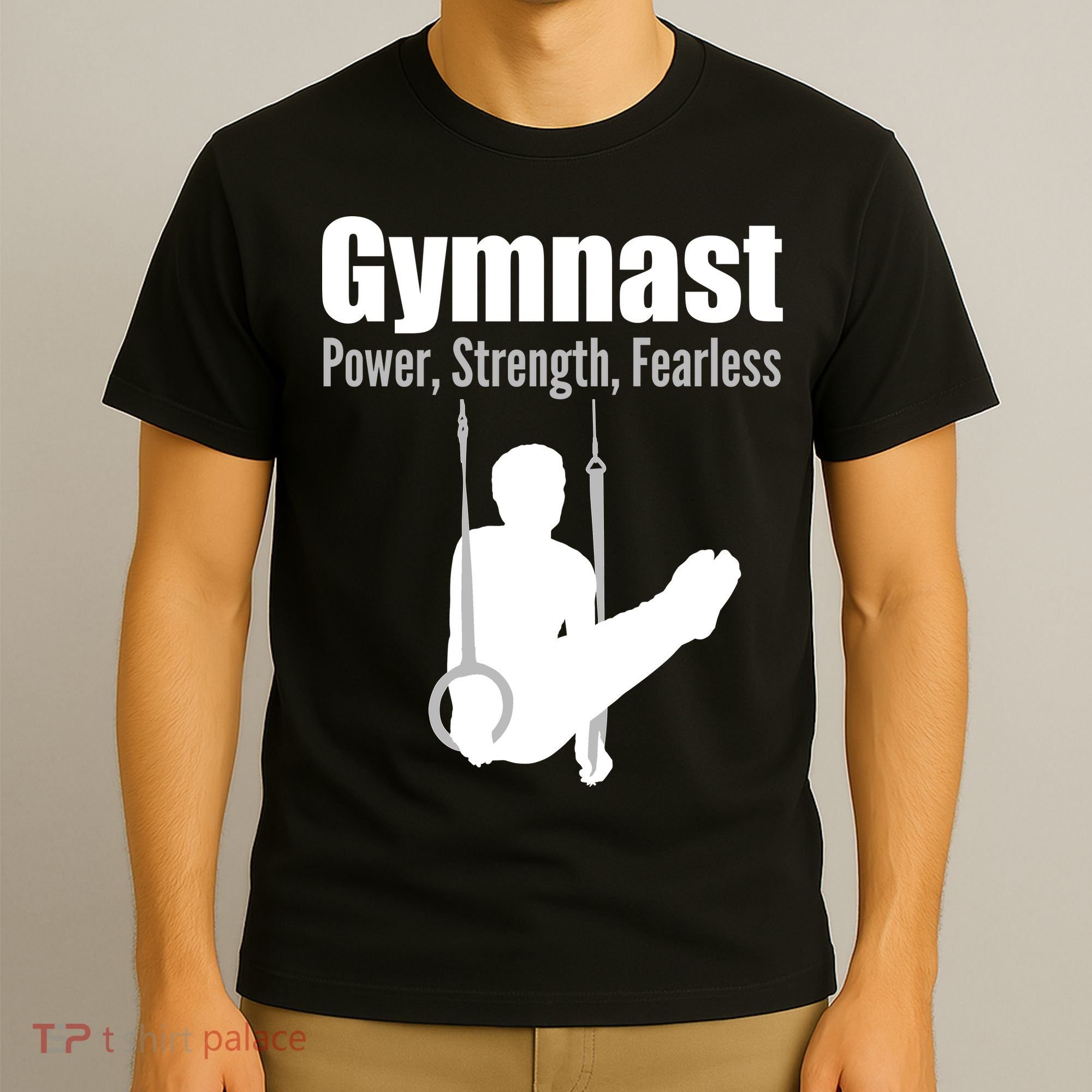 Gymnast Power Strength Fearless T-Shirt