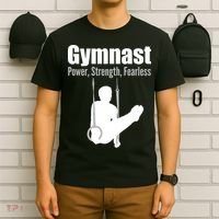 Gymnast Power Strength Fearless T-Shirt thumb 6