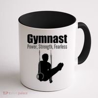 Gymnast Power Strength Fearless Coffee Mug thumb 1