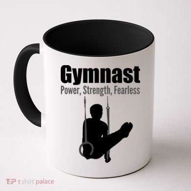 Gymnast Power Strength Fearless Coffee Mug