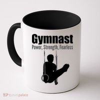 Gymnast Power Strength Fearless Coffee Mug thumb 0