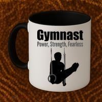 Gymnast Power Strength Fearless Coffee Mug thumb 2