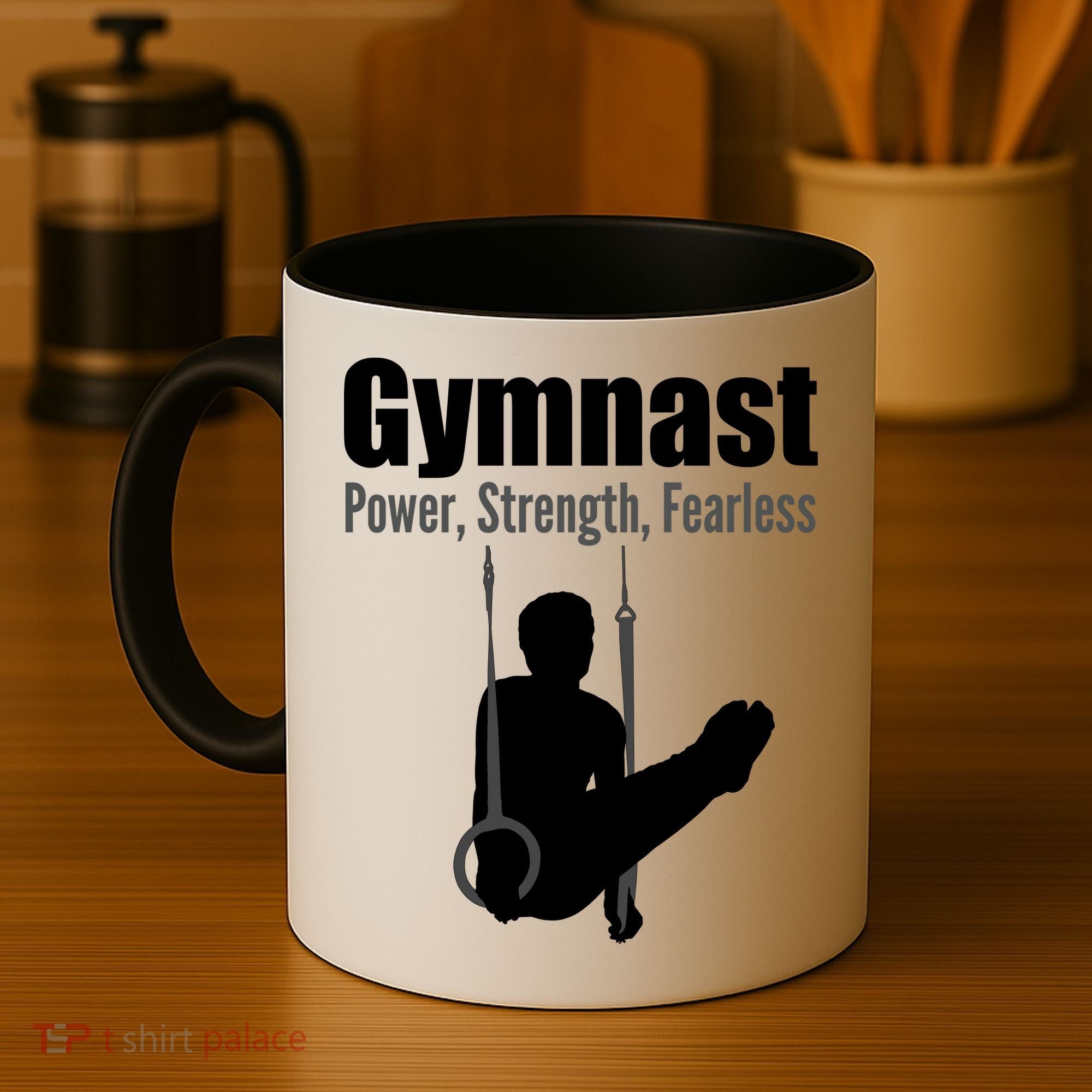 Gymnast Power Strength Fearless Coffee Mug