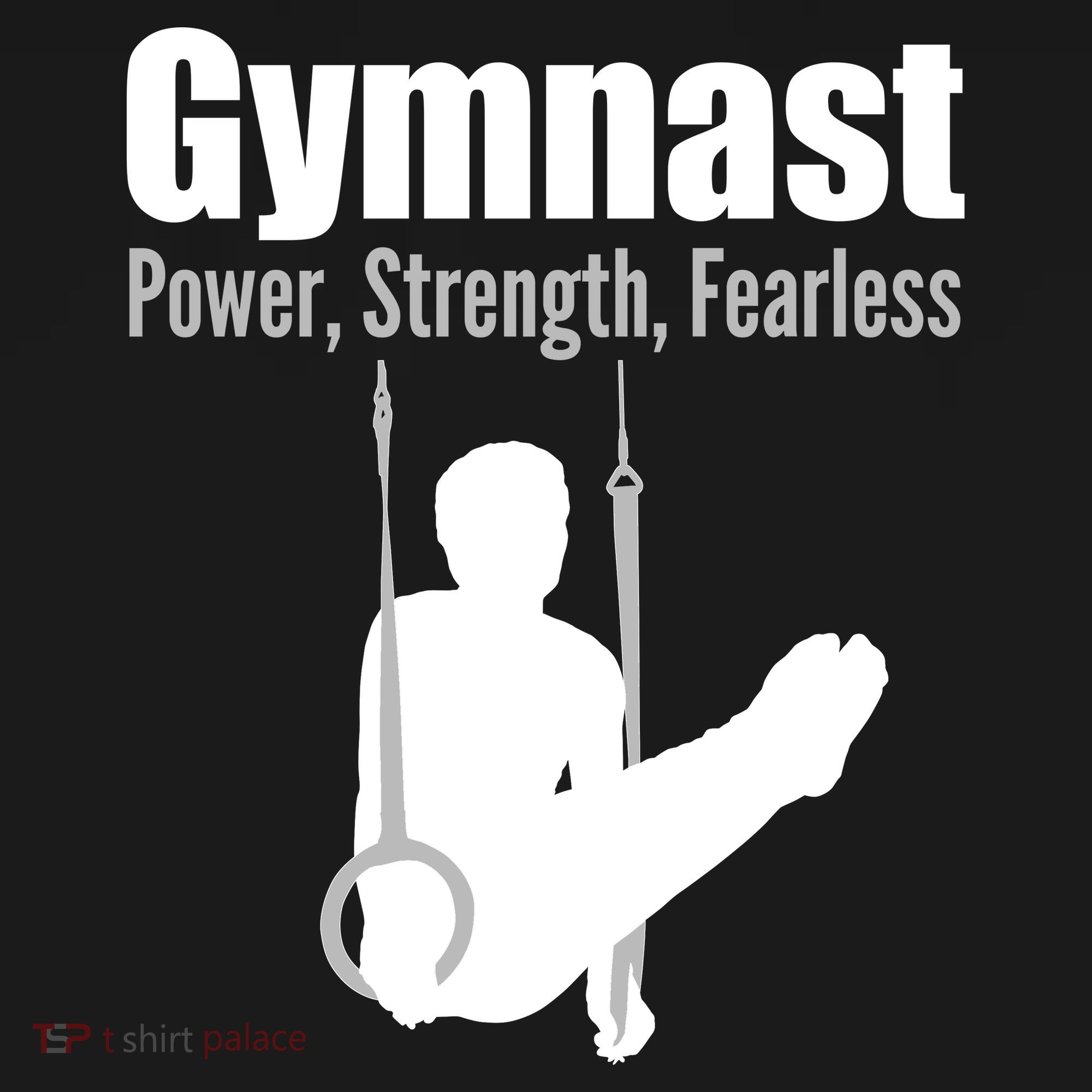 Gymnast Power Strength Fearless Polo
