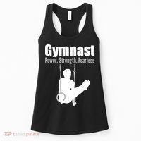 Gymnast Power Strength Fearless Women's Tank Top thumb 0