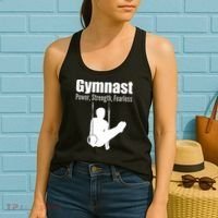 Gymnast Power Strength Fearless Women's Tank Top thumb 2