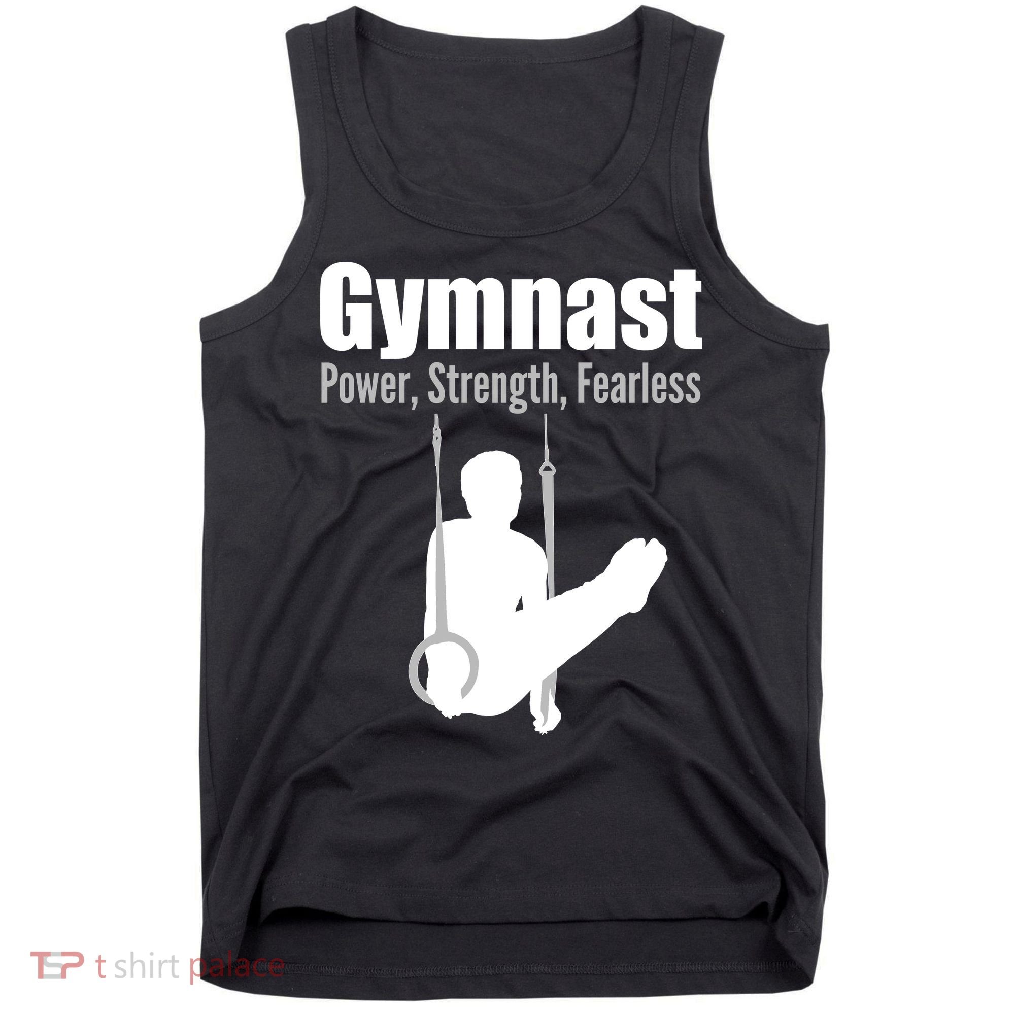 Gymnast Power Strength Fearless Tank Top