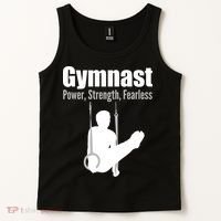 Gymnast Power Strength Fearless Tank Top thumb 2