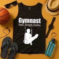 Gymnast Power Strength Fearless Tank Top thumb 4