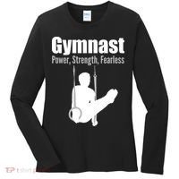 Gymnast Power Strength Fearless Women's Long Sleeve Shirt thumb 0