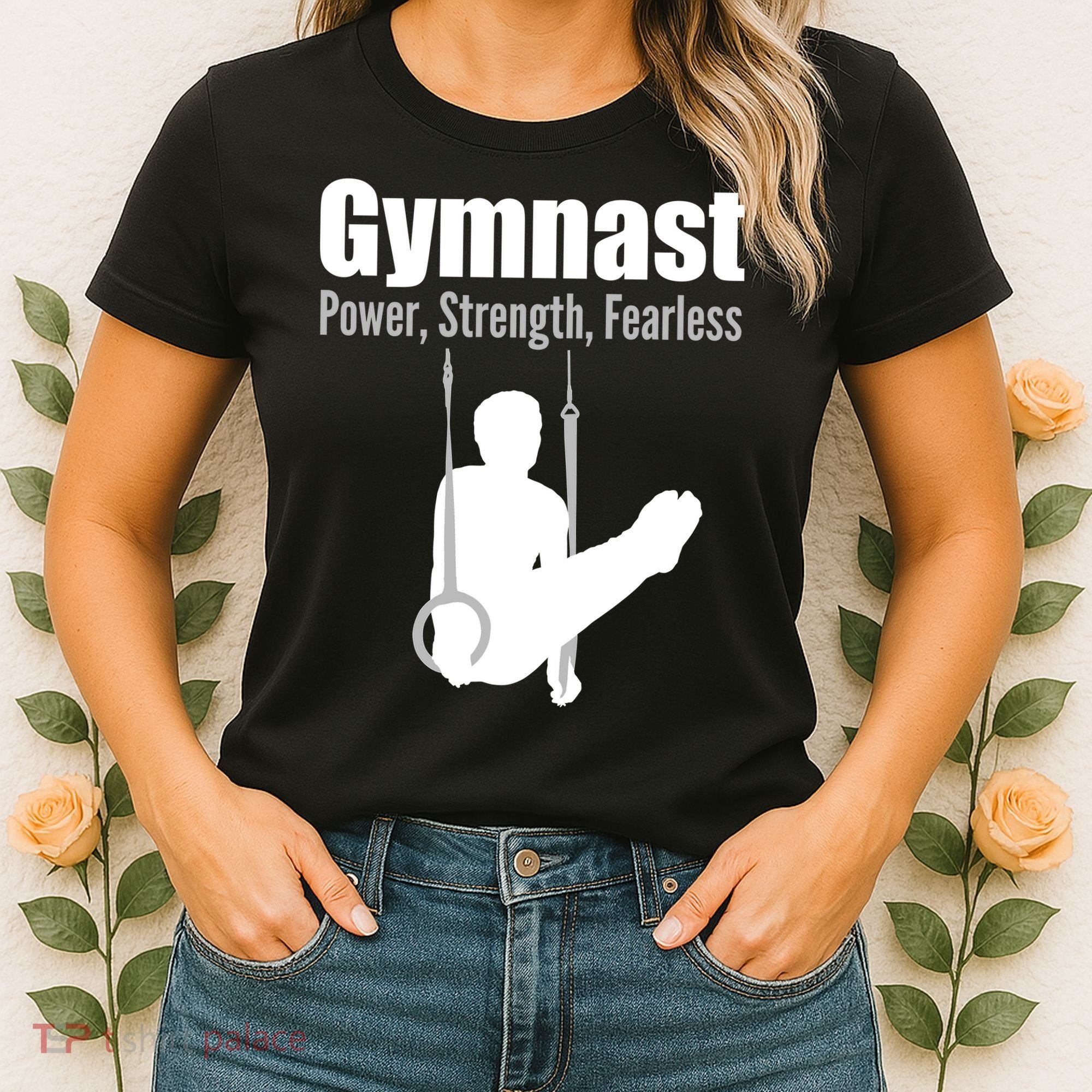 Gymnast Power Strength Fearless Women's T-Shirt