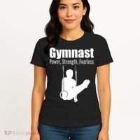Gymnast Power Strength Fearless Women's T-Shirt thumb 4