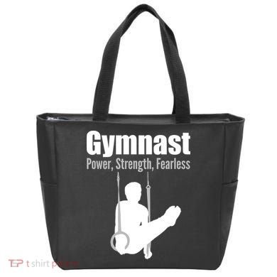 Gymnast Power Strength Fearless Tote Bag