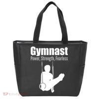 Gymnast Power Strength Fearless Tote Bag thumb 0