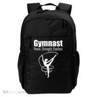 Gymnast Power Strength Fearless Rhythmic Gymnastics Backpack thumb 0