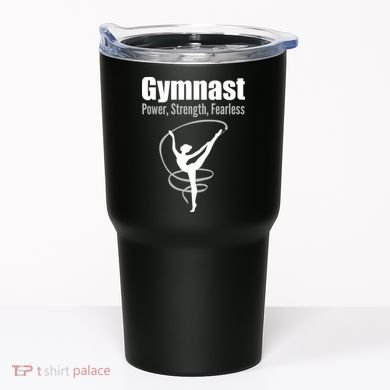 Gymnast Power Strength Fearless Rhythmic Gymnastics Tumbler
