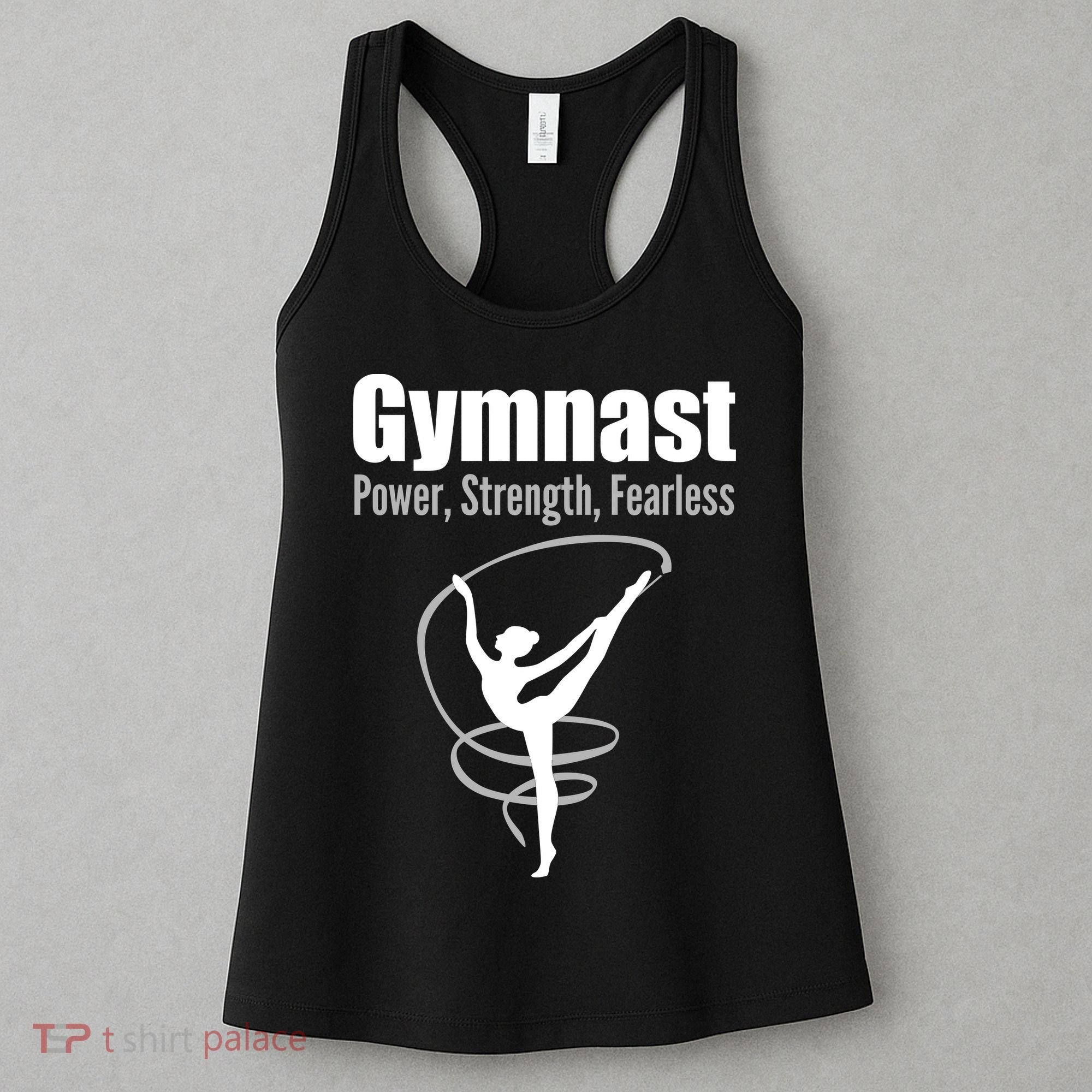 Gymnast Power Strength Fearless Rhythmic Gymnastics Women's Tank Top