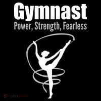 Gymnast Power Strength Fearless Rhythmic Gymnastics Women's Tank Top thumb 5