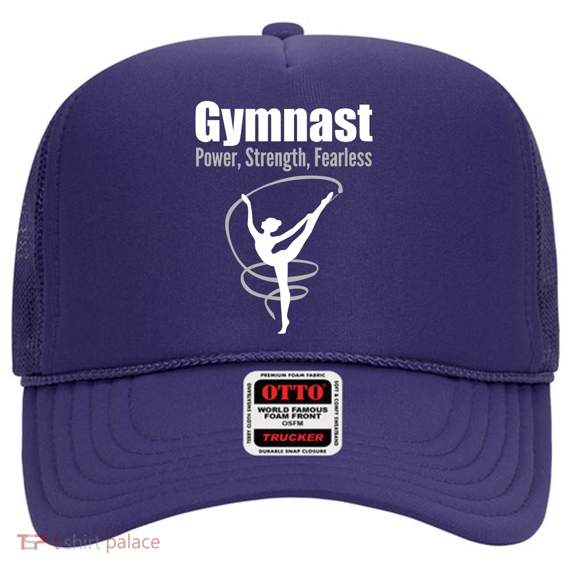 Gymnast Power Strength Fearless Rhythmic Gymnastics Hat