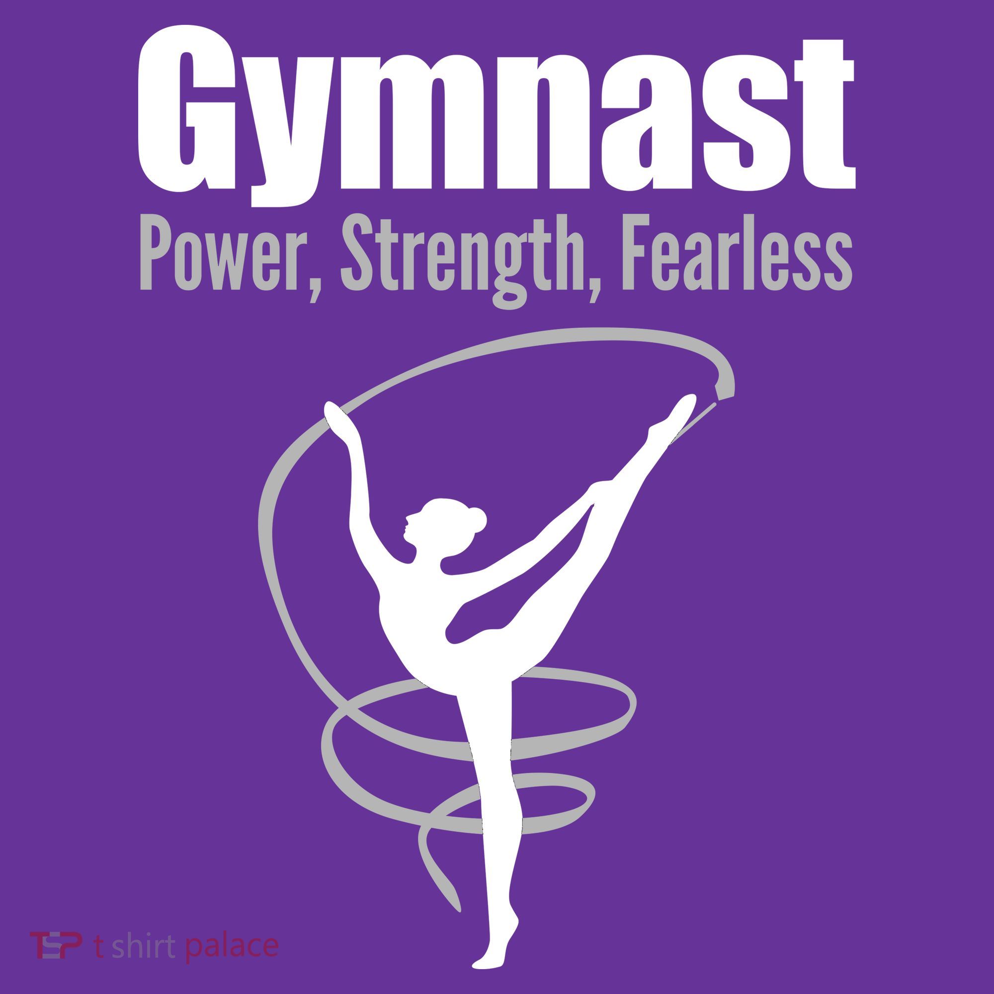 Gymnast Power Strength Fearless Rhythmic Gymnastics Visor