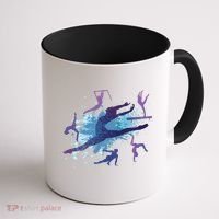 Gymnast Silhouettes  Coffee Mug thumb 1