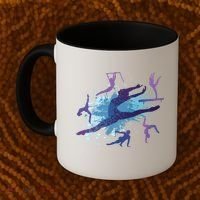 Gymnast Silhouettes  Coffee Mug thumb 2