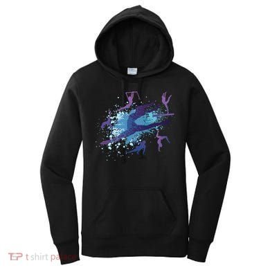 Gymnast Silhouettes  Women's Hoodie
