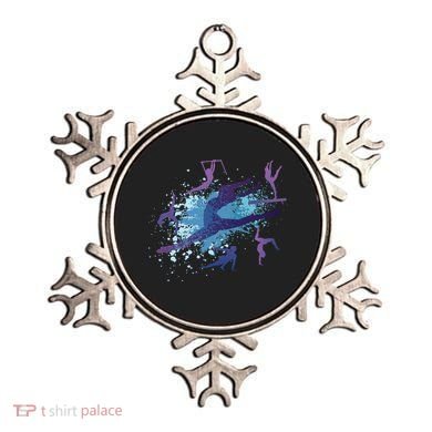 Gymnast Silhouettes  Ornament