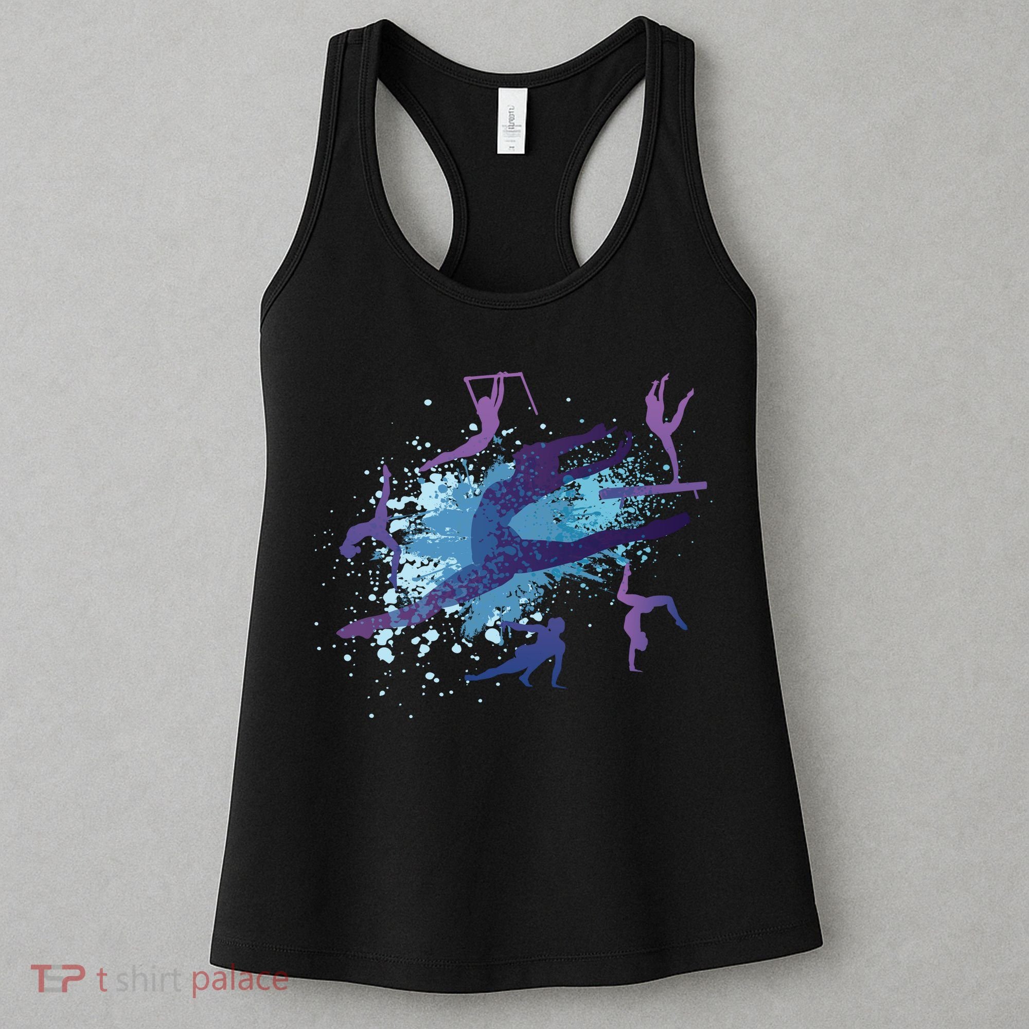 Gymnast Silhouettes  Women's Tank Top