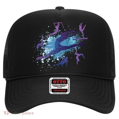 Gymnast Silhouettes  Hat