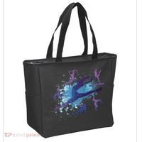Gymnast Silhouettes  Tote Bag thumb 2