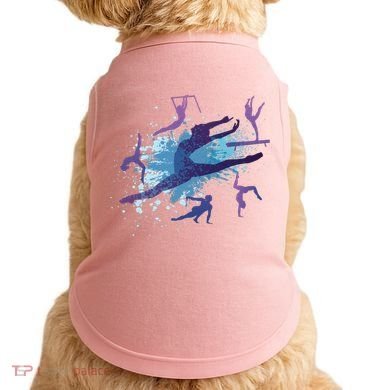 Gymnast Silhouettes  Doggie Tank