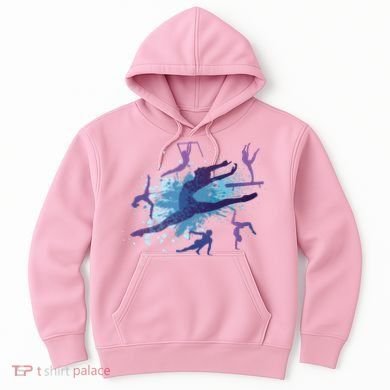 Gymnast Silhouettes  Hoodie