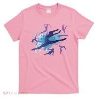 Gymnast Silhouettes  T-Shirt thumb 0