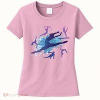 Gymnast Silhouettes  Women's T-Shirt thumb 0
