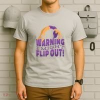 Gymnast Warning T-Shirt thumb 6