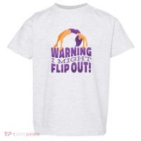 Gymnast Warning Toddler T-Shirt thumb 0