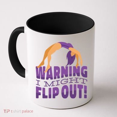 Gymnast Warning Coffee Mug