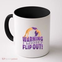 Gymnast Warning Coffee Mug thumb 0