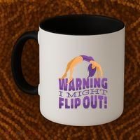 Gymnast Warning Coffee Mug thumb 2