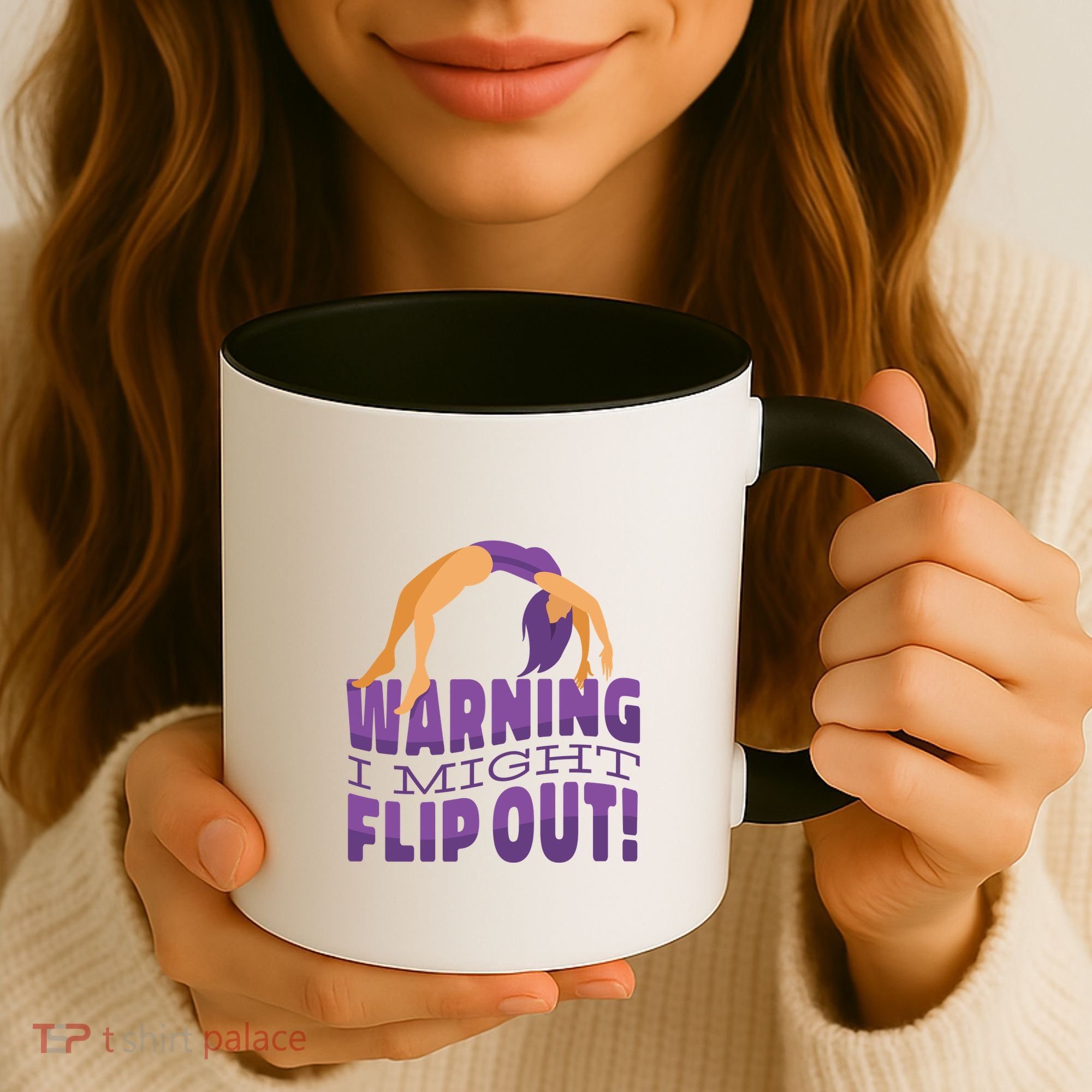 Gymnast Warning Coffee Mug