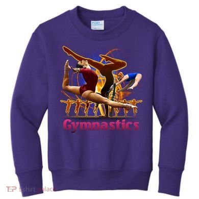 Gymnastics Logo Kids Sweatshirt