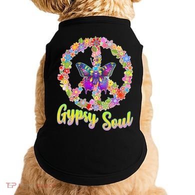 Gypsy Soul Flower Wreath Doggie Tank