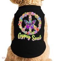 Gypsy Soul Flower Wreath Doggie Tank thumb 0